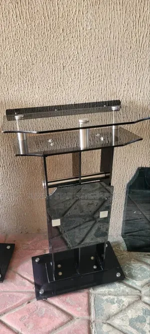 High Quality Executive Thick Glass Pulpit for Church