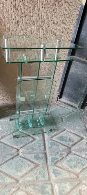 High Quality Executive Thick Glass Pulpit for Church