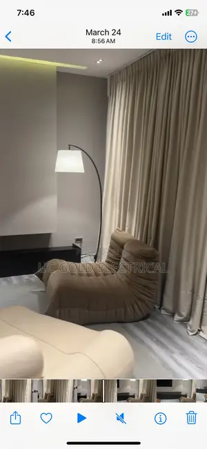 Indoor Home Living Room Marble Floor Lamp