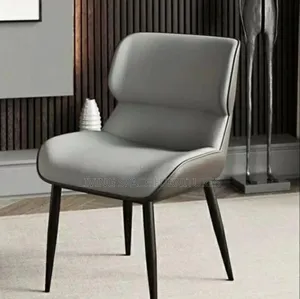 Solid Big Foam Dining Leather Chair