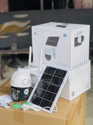 V380 Pro 4g Solar Powered PTZ Security Camera