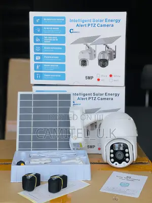 4g Ubox Solar Energy Alert PTZ Camera