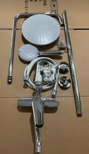 Original Chrome Standing Shower With High Pressure