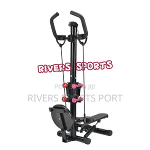 3in1 Multifunctional Stepper With Twister, Dumbbell, Display