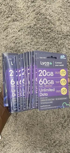 Activated Lycamobile Uk Sim Card