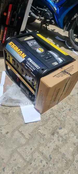 Firman 4.5kva Petrol Generator 100%Copper Wire