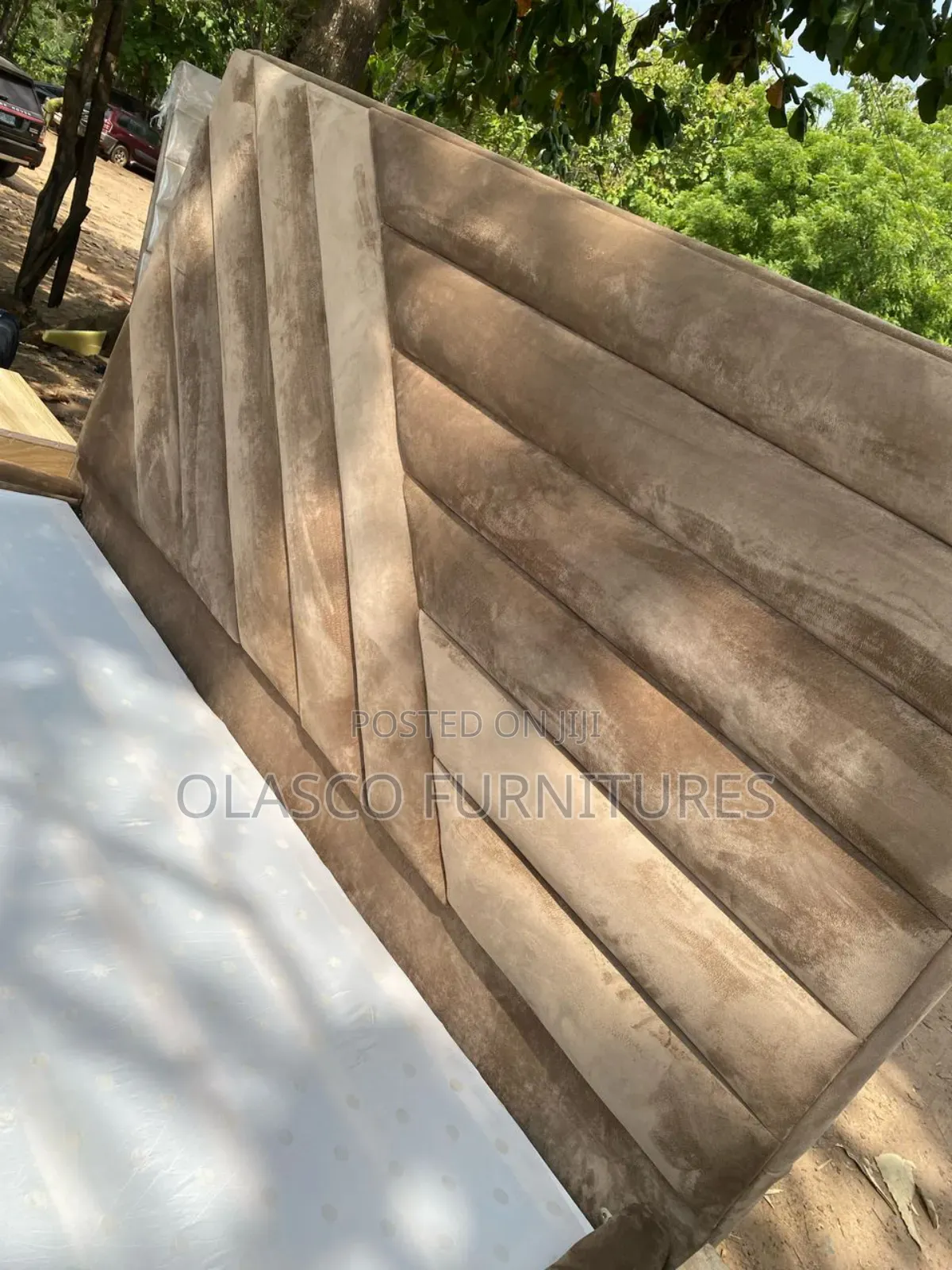 6 by 6 Padded Bedframe