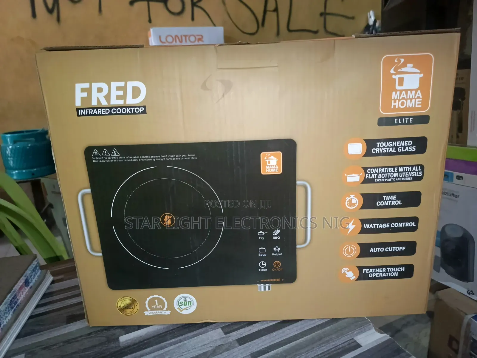 Fred Infrared Cooktop
