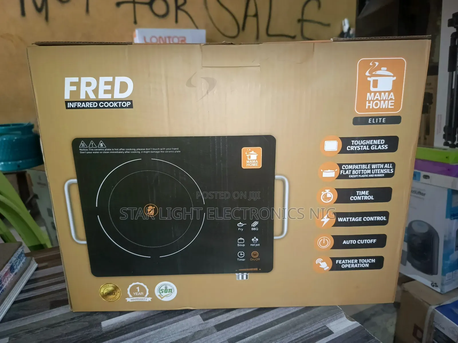 Fred Infrared Cooktop