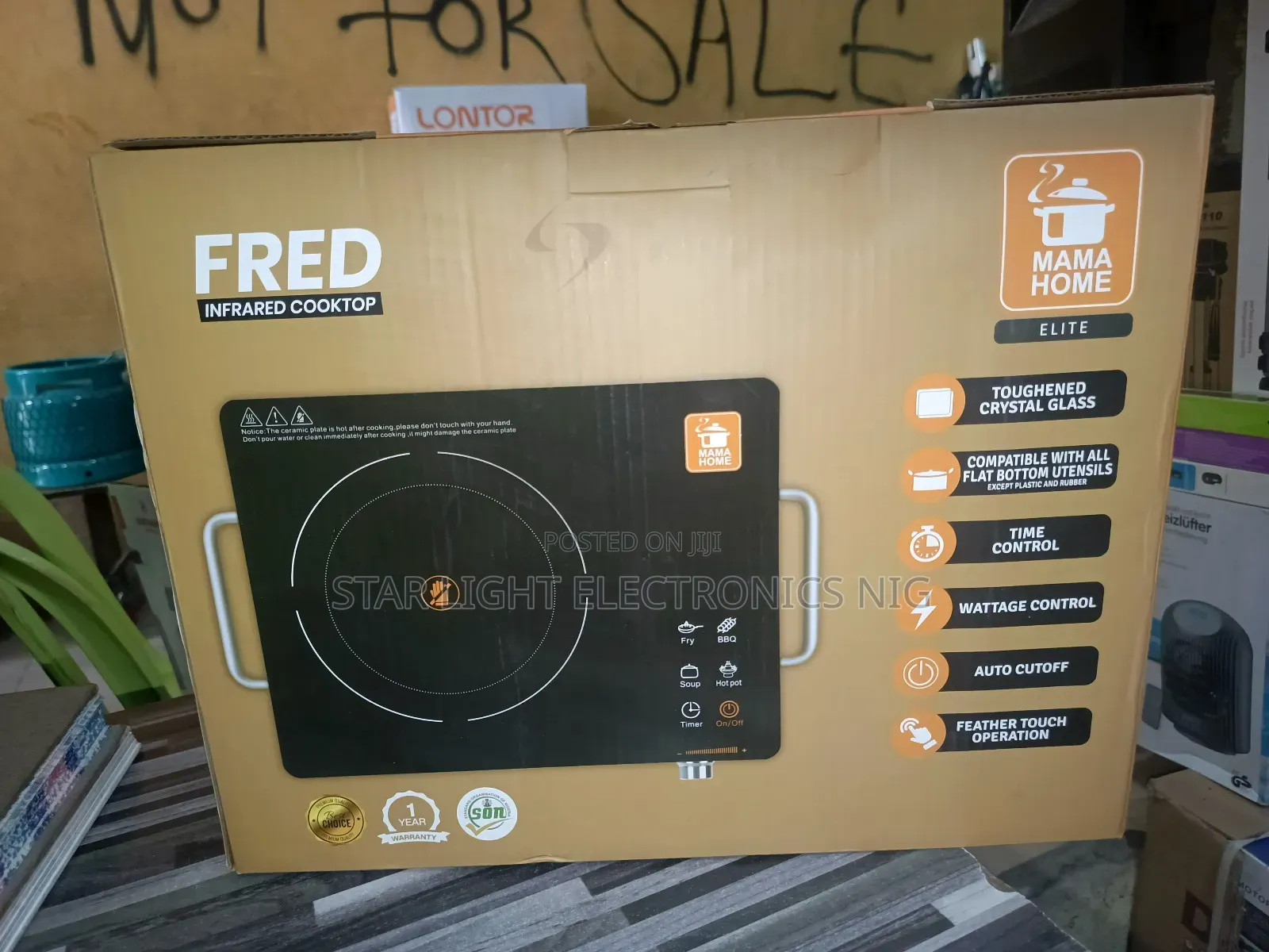 Fred Infrared Cooktop
