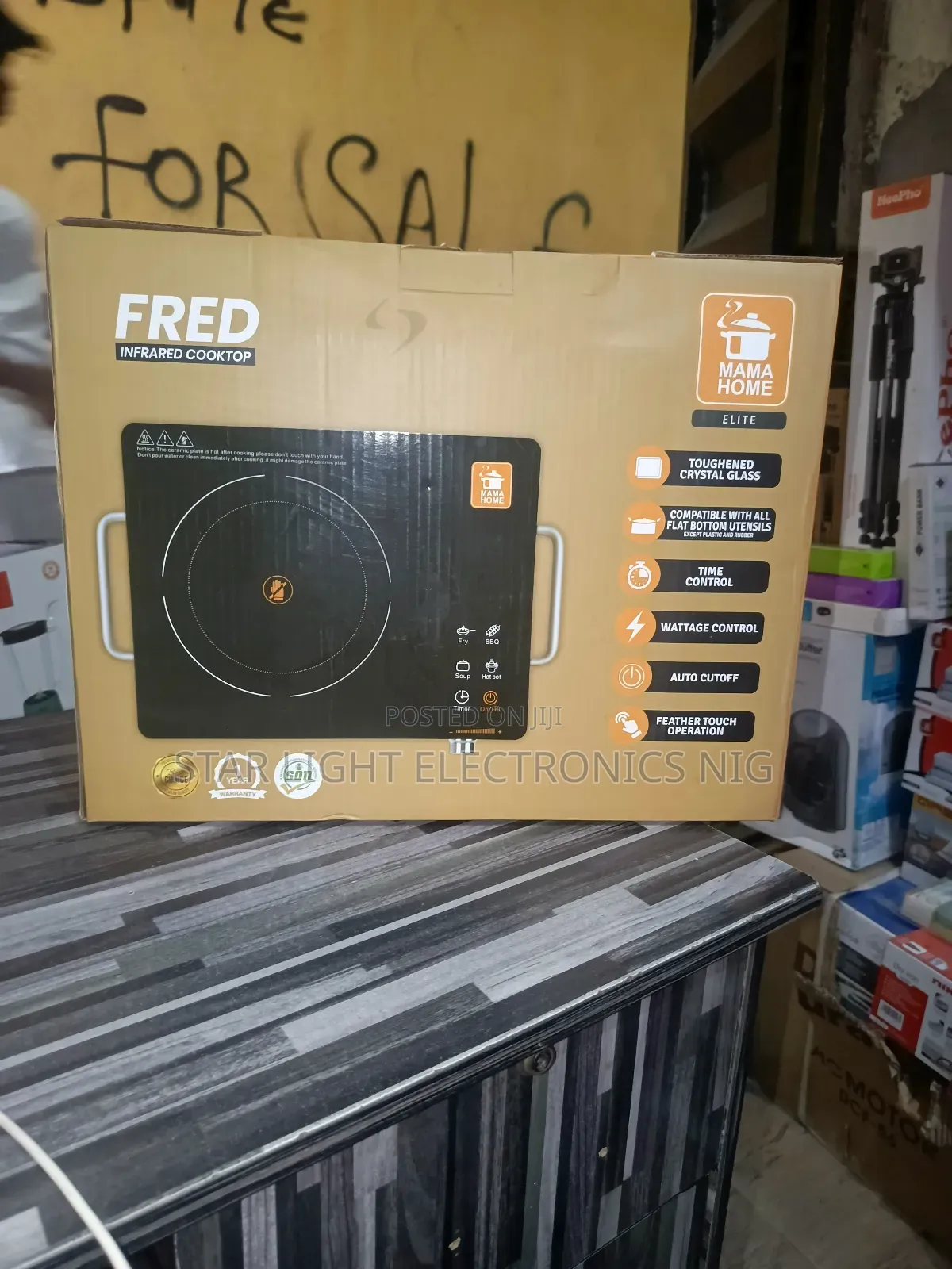 Fred Infrared Cooktop