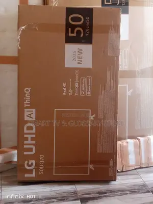50 Inches With Delightful and Colourful Smart Tv