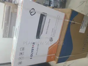 Premium Stainless Steel Finish - Polystar Slim Cooker Hood