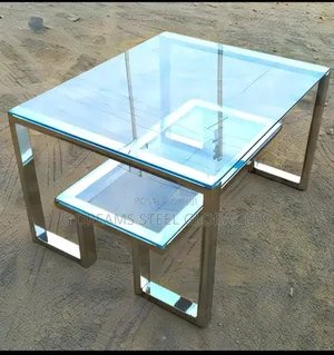 Stainless Glass Table