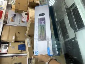 Hp Gaming Keyboard and Mouse Wired With RGB Light