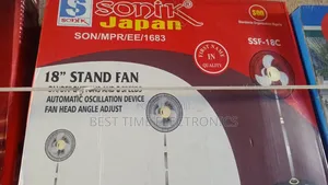 18" Sonik Electrical Stand Fan