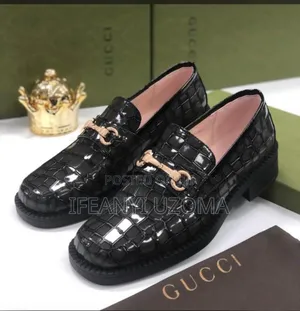 Exclusive Gucci Luxury Black Shoe