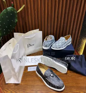 Original Dior Granville Loafers Shoes for Men