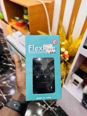 Silicone Flexible Keyboard – Foldable, Waterproof Portable