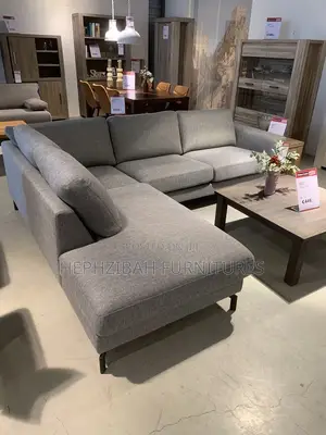 Executive Grey Corner Sofa