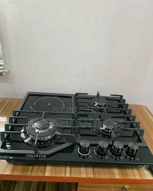 Brand New Polystar (3+1) Cabinet Gas Cooker Automatic 60cm