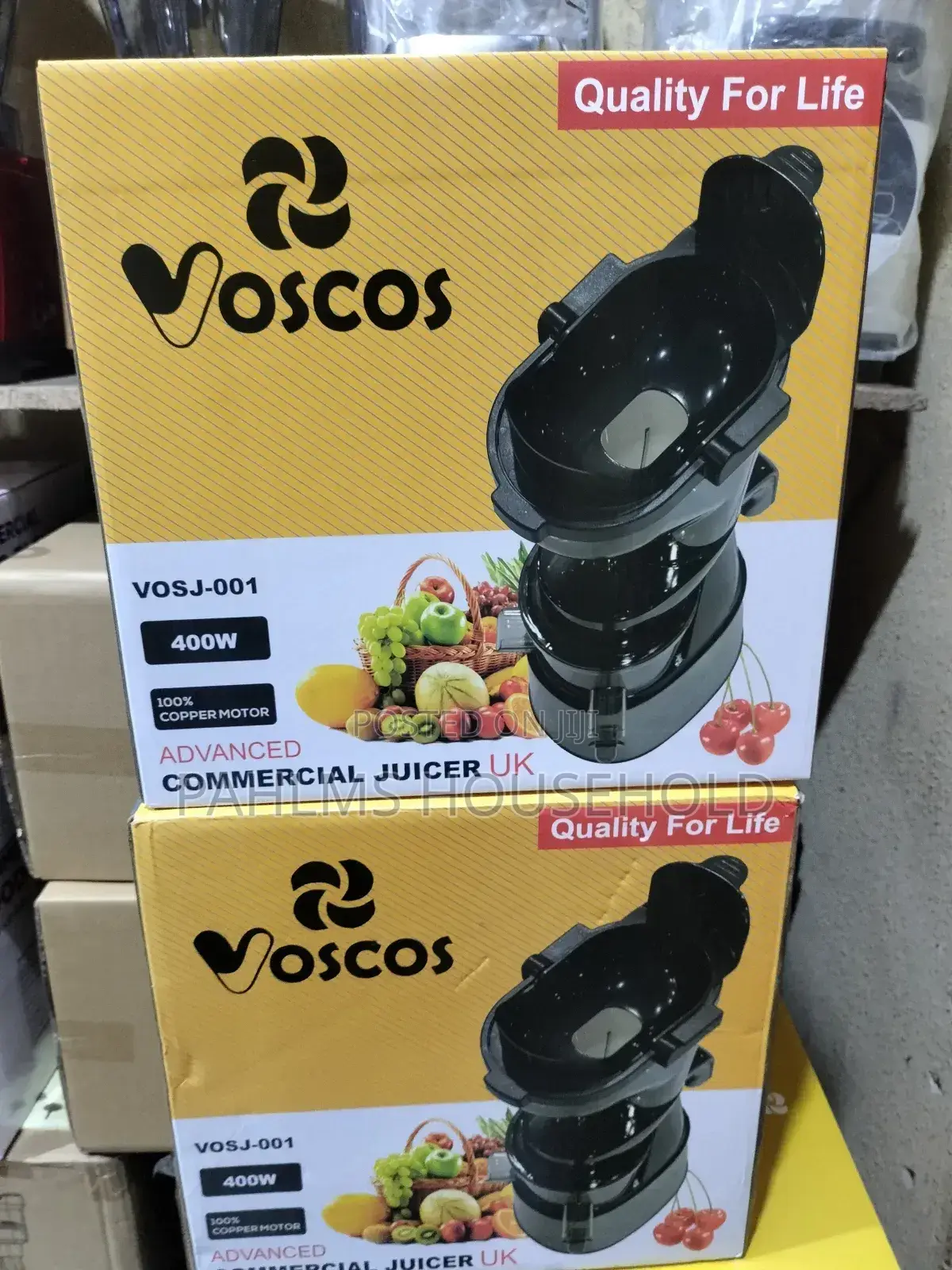 Vosco Masticating Juice Extractor