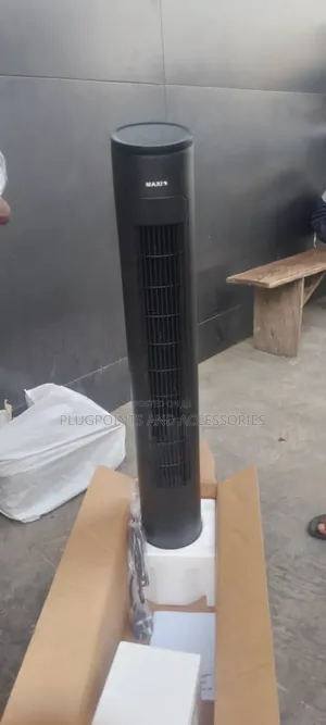 Maxi Tower Fan Black 40w