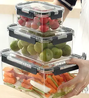 3in1 Acrylic Food Storage