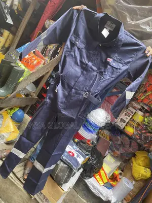 Imported Gown Coverall With Reflective