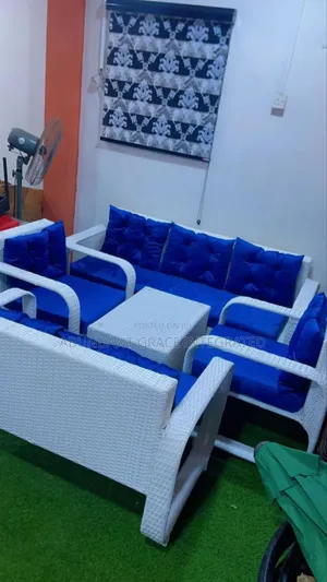 Basket Weives 7 Seaters Garden Sofa Sets.
