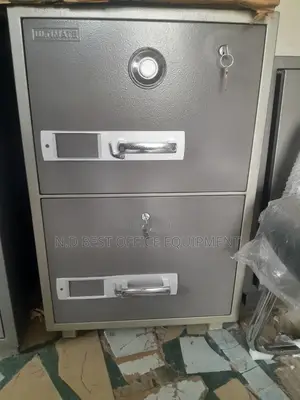 Two Drawings Fireproof Safe Cabinets