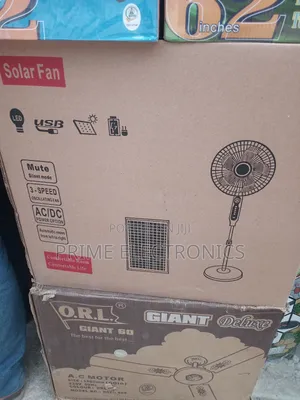 Solar Fan With Solar Panel