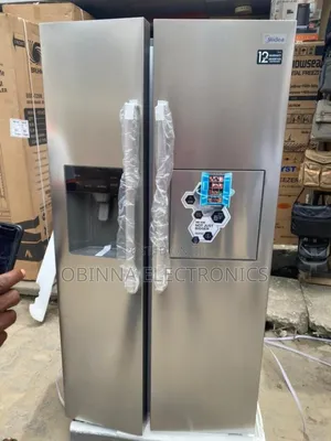Brand New Middea Side-Side Fridge>646l>Ice Maker>Dispenser>