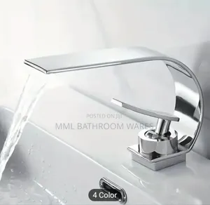 Luxury Waterfall Faucet - Vanity Bathroom Sink Mixer Tap