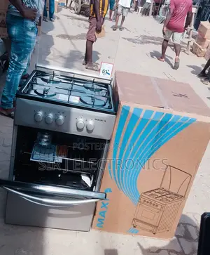 Brand New Maxi 4burner Standing Gas Cooker With Oven/Grill