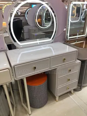 Standard Dressing Mirror and Chair