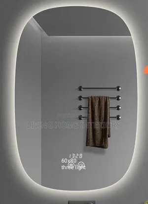 Three Light  Bathroom Mirror