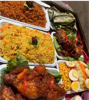 Platter for Jollof Rice