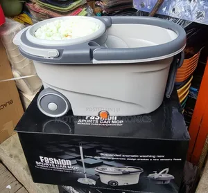 Fashion Sport Car 360° Rotating Quality PVC Mop With Bucket