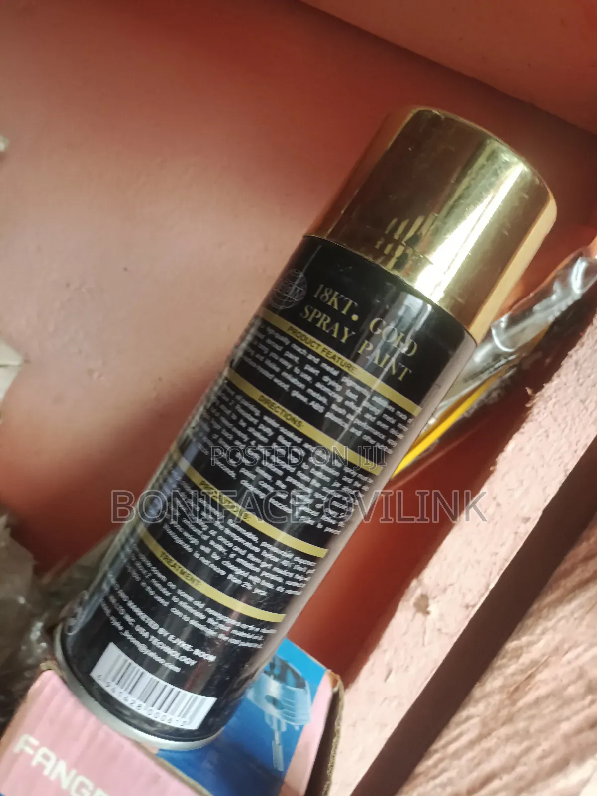 Spray Paint Gold