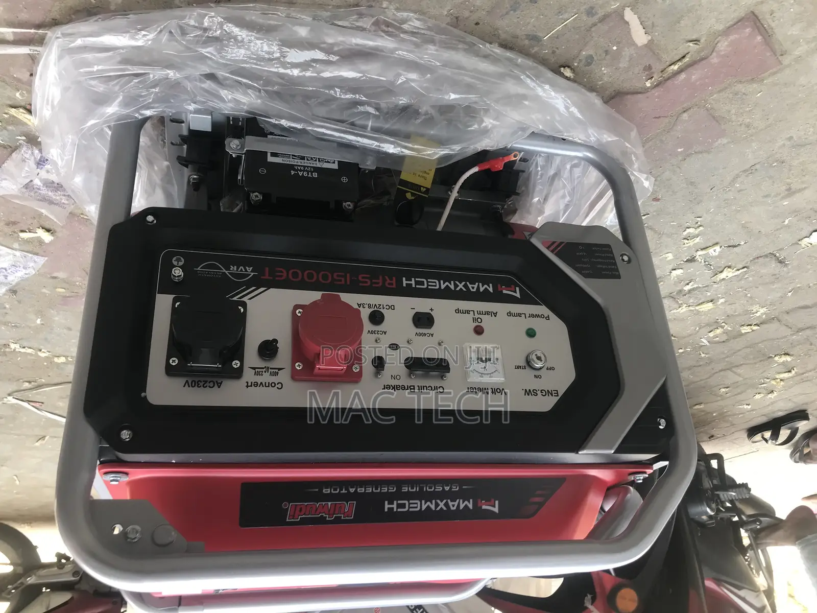 Maxmech 15kva 3 Phase Generator.