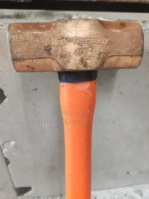 Max Germany 190f-04 Brass Sledge Hammer Fiber Handle - 4 LBS