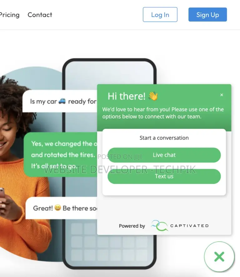 Chat Support, Live Chat for Website