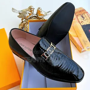 Louis Vuitton Black Corporate Shoe