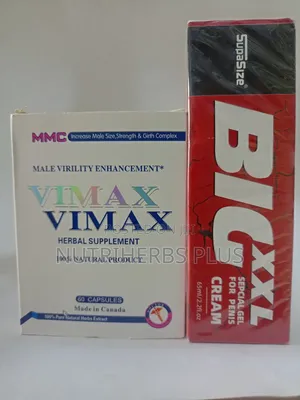 Vimax Capsules + Big XXL Cream for Pen!S Increase