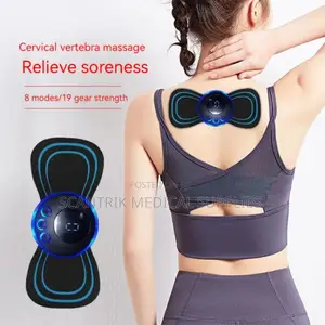 Vibration Ems Mini Pad Neck Massager Butterfly