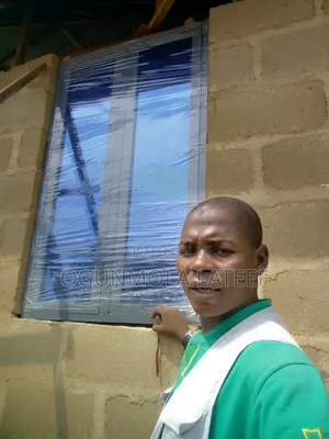 Casement Window With Net and Burglary