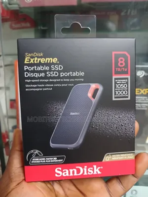 8tb Sandisk Extreme Ssd External Portable Type-c Storage