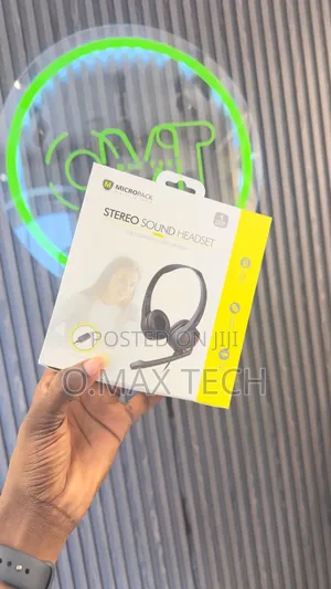 Micropack Usb Wired Headset Stereo Sound Mhp-02