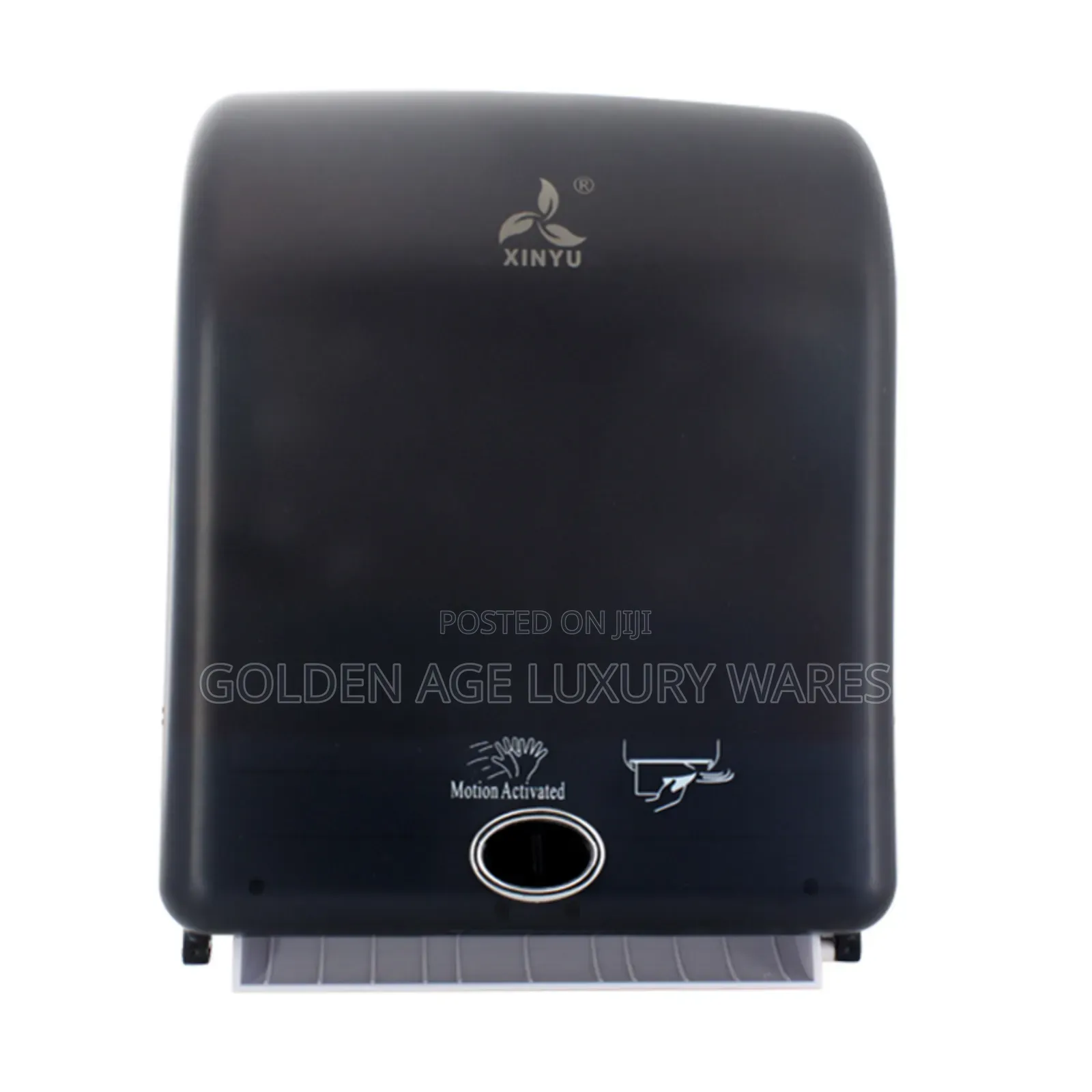 Black Automatic Tissue Dispenser